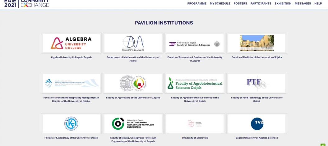 Study in Croatia successfully participated in the EAIE Community Exchange 2021